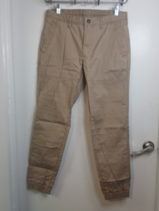 Like New! Polo Ralph Lauren Men's Tan Elastic Waist & Cuffs Jogger Pants 32/32